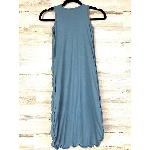 Dreamland Baby XL 24-36 Month Blue Organic Cotton Weighted Toddler Sleep Sack - Picture 4 of 8